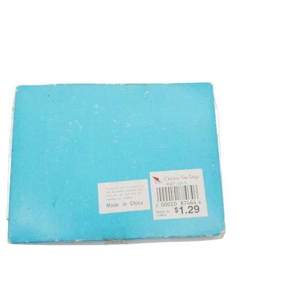 VTG‎ Lot of 12 Miniature Easter Tree Ornaments Bunny Wood Figurines 1.5" Painted - Picture 5 of 5